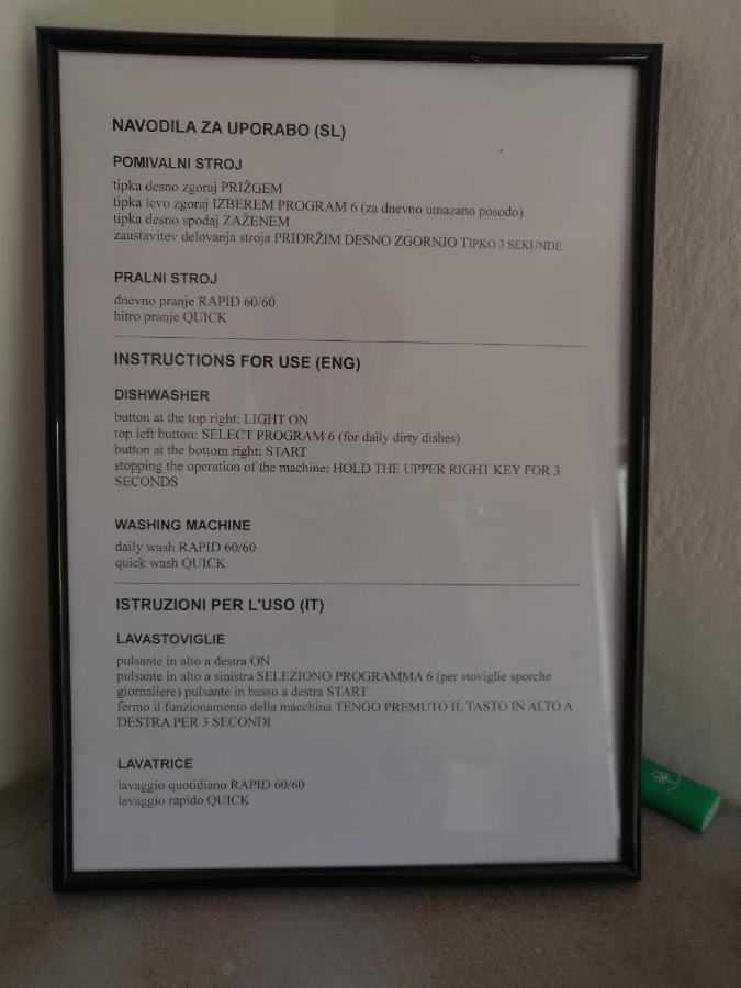 Apartament Rosemarin Koper Zewnętrze zdjęcie